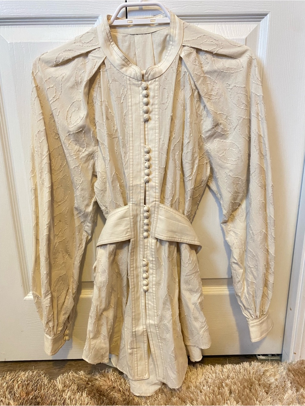 Acler blouse with belt